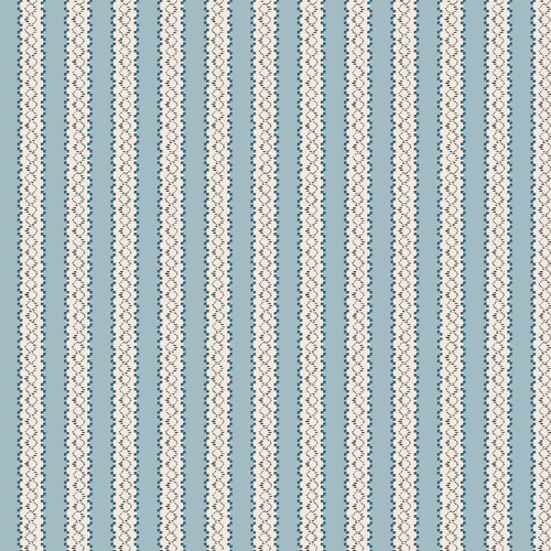 Forget-Me-Not Rose Freya Blue DV6820 Quilting Fabric