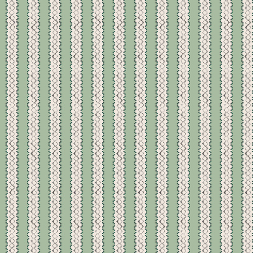 Forget-Me-Not Rose Freya Green DV6821 Quilting Fabric
