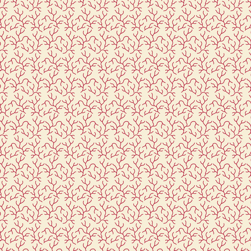 Peasholme Green Viola Cream DV7126 Quilting Fabric