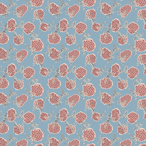 Guinevere Ade Blue DV7146 Quilting Fabric