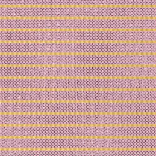 Heritage Garden Winter Gate Pink DV7525 Quilting Fabric