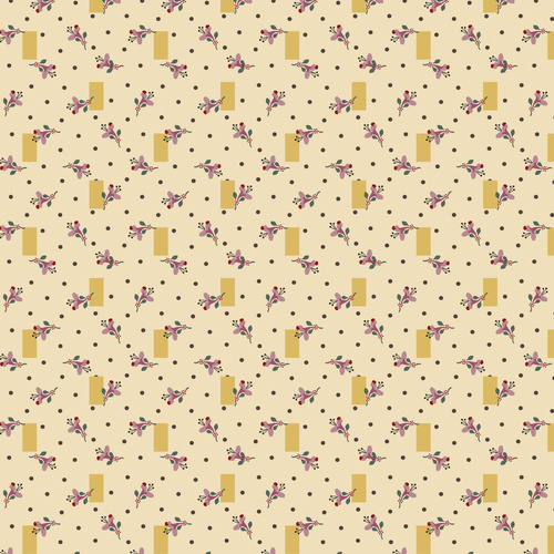 Heritage Garden River Bloom Yellow DV7527 Quilting Fabric