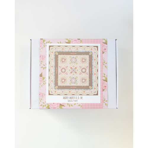 Mary Mary Block of the Month Complete Quilt Kit - Pre Order 