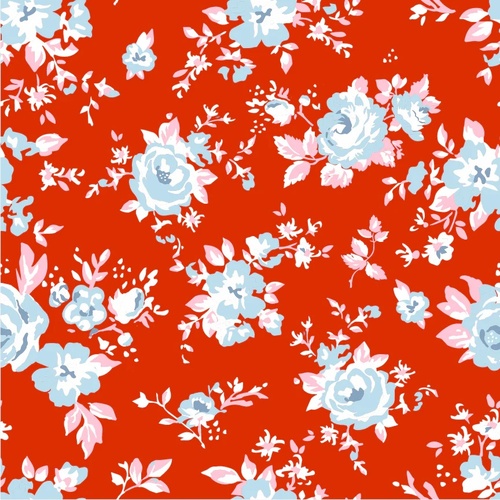 Elise  Prize Rose Red EE25503 Quilting Fabric 