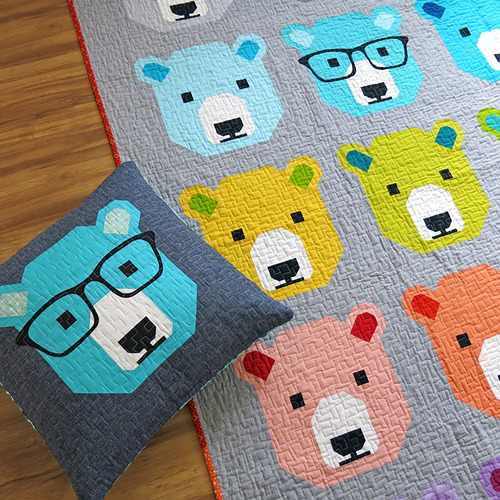 Bjorn Bear by Elizabeth Hartman EH028 Quilt Pattern