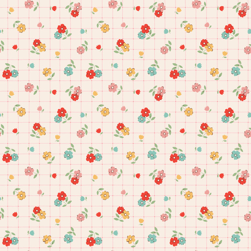 Farmhouse Fancy Tea Towel Multi FH25955 Quilting Fabric 
