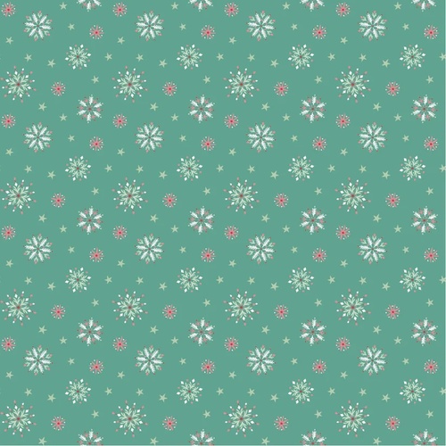 Frost & Flurry Flurry Flakes Mint FL25606 Quilting Fabric 