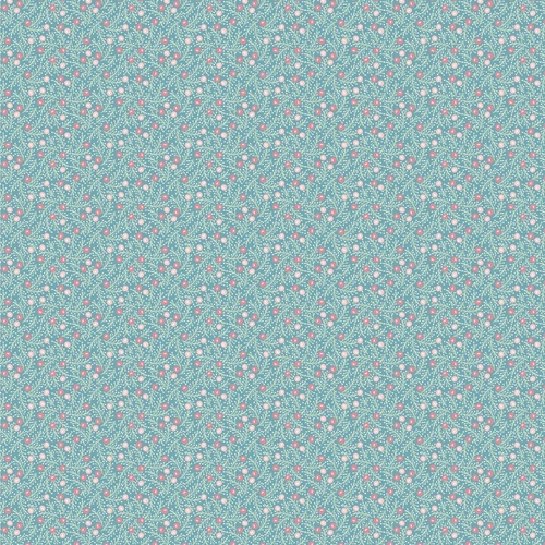 Frost & Flurry Frosted Berries Blue FL25609 Quilting Fabric 