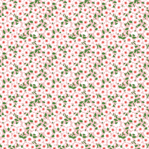 Flower Market Forget Me Nots Pink FM25411 Quilting Fabric 
