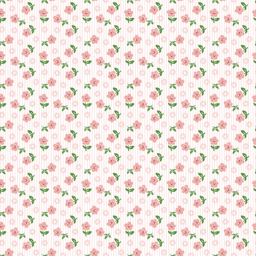 Flower Market Sugar Petals Pink FM25416 Quilting Fabric 