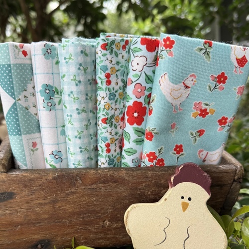 Farmhouse Fancy TEAL 6 Piece Special Bundle LAST ONES 