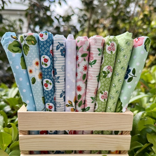 Flower Market 10 Piece Fat Quarter MIXED Special Bundle