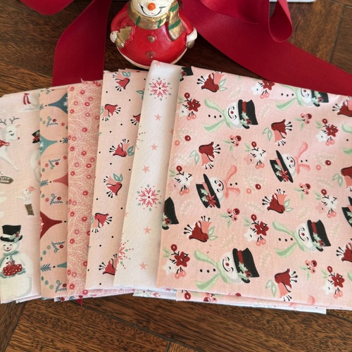 Frost & Flurry Pink 6 Piece FAT EIGHTH Special Bundle