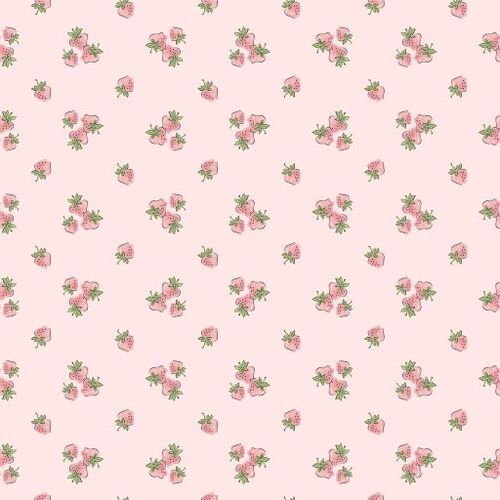 Garden Party Strawberry Fields Blush GP23303 Patchwork Fabric