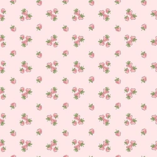 Garden Party Strawberry Fields Blush GP23303 Patchwork Fabric