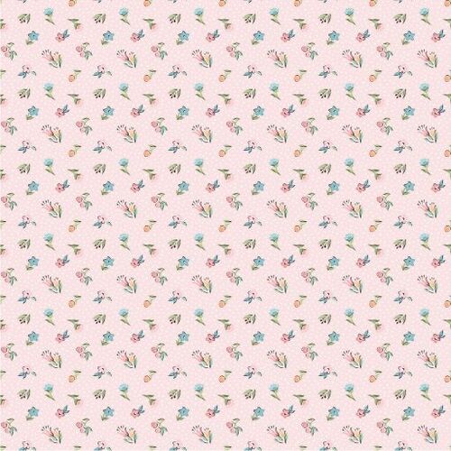 Garden Party Mini Blooms Blush GP23309 Patchwork Fabric