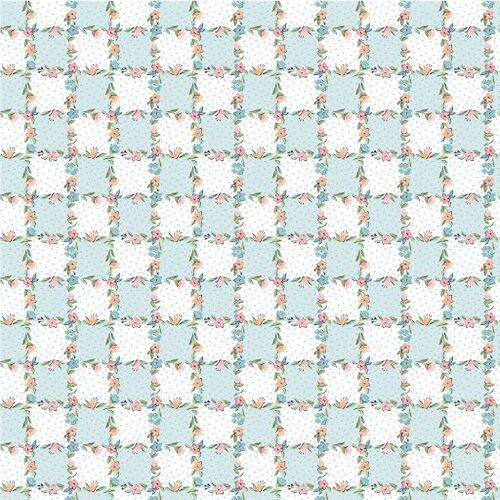 Garden Party Lovely Lattice Sky GP23314 Patchwork Fabric