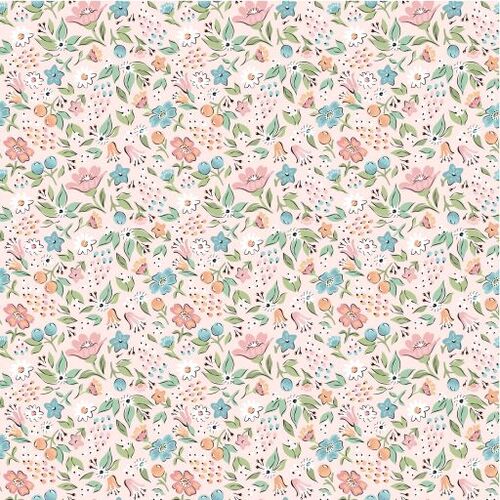 Garden Party Freshly Picked Blush GP23315 Patchwork Fabric