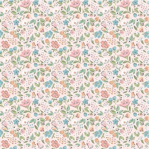 Garden Party Freshly Picked Blush GP23315 Patchwork Fabric