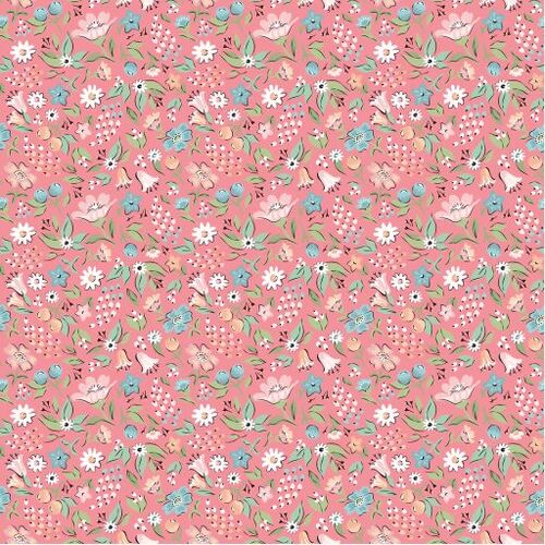 Garden Party Freshly Picked Rapsberry GP23318 Patchwork Fabric