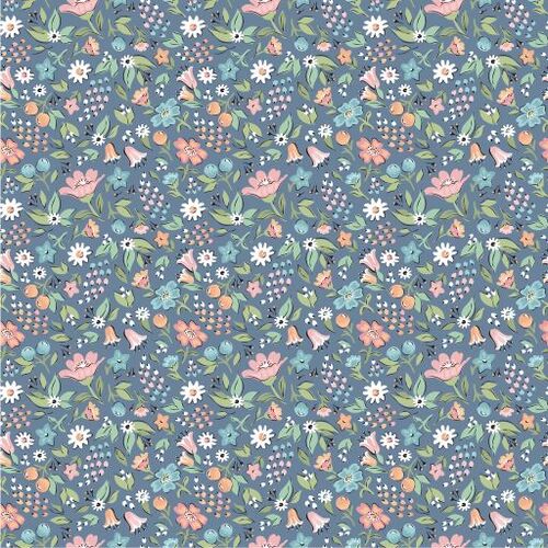 Garden Party Freshly Picked Night GP23320 Patchwork Fabric