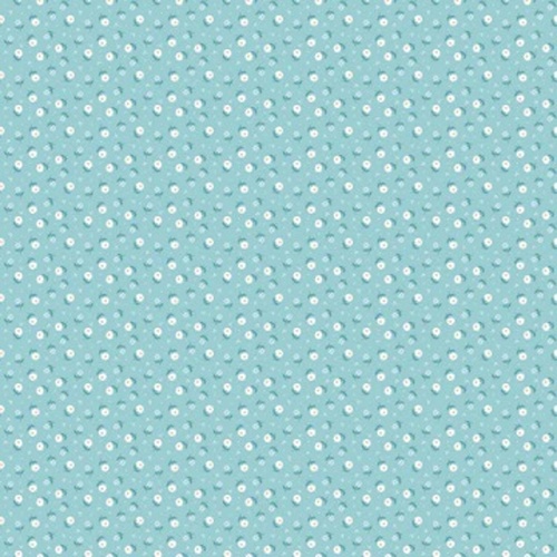 Granny's Sewing Room Daisy May Blue GS25911 Patchwork Fabric 