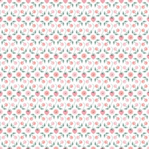 Granny's Sewing Room Granny's Apron Pink GS25915 Patchwork Fabric 