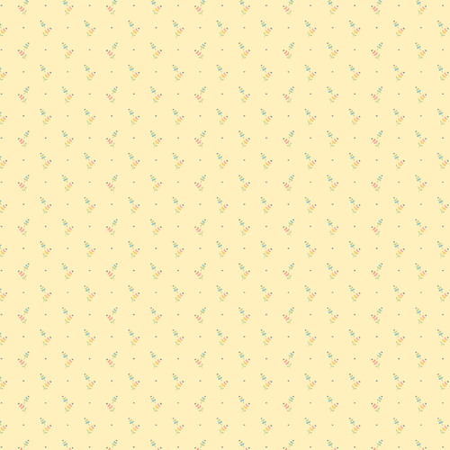 Hollyhock Lane Kindness Yellow HL23818 Quilting Fabric