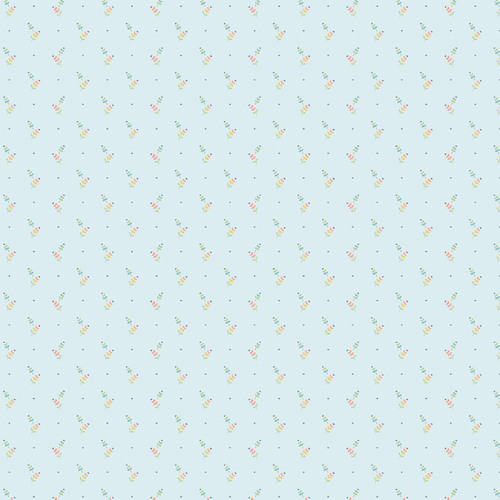 Hollyhock Lane Kindness Teal HL23819 Quilting Fabric