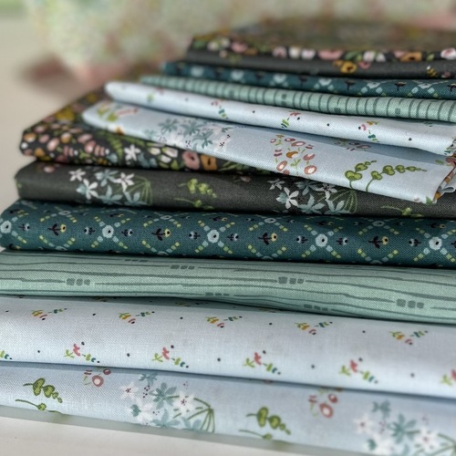 Hollyhock Lane Teal Grey 6 Piece Special Bundle
