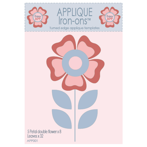 Easy APP Template Pack -5 Petal Flower HNKAPP001