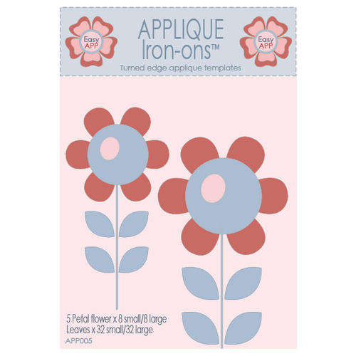Easy APP Template Pack -5 Petal Flower HNKAPP005