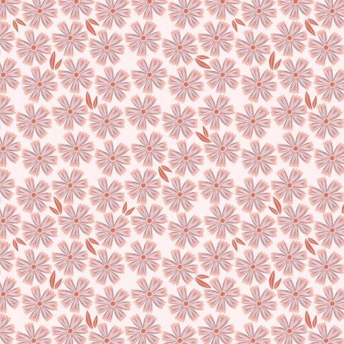 Hide & Seek Painted Daisies Pink HS23409 Patchwork Fabric