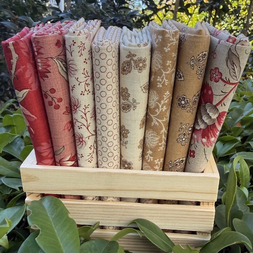 Joie De Vivre 8 Piece Mixed Fat Quarter Special Bundle – French General