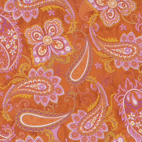 Paisley Rose M1188118 Quilting Fabric