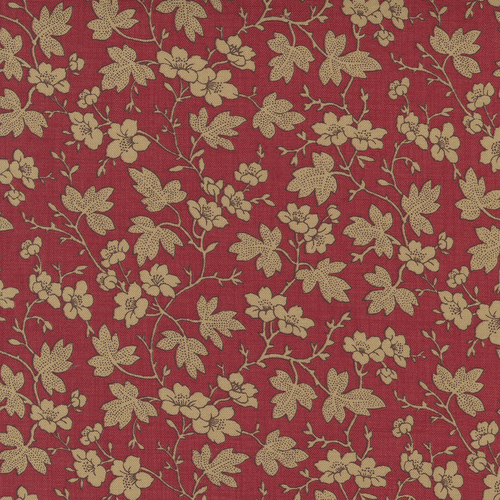 Bonheur De Jour Rouge M1391311 Patchwork Fabric