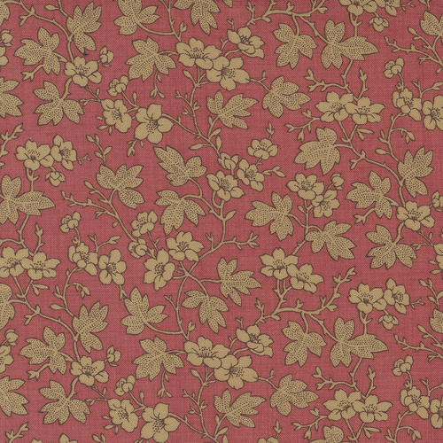 Bonheur De Jour Faded Red M1391313 Fabric