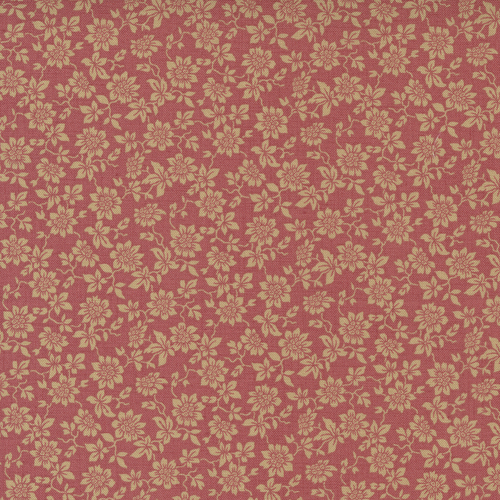 Bonheur De Jour Faded Red M1391513 Fabric