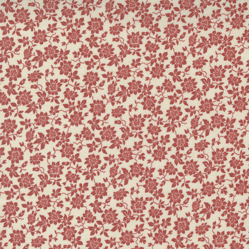 Bonheur De Jour Pearl Faded Red M1391518 Fabric