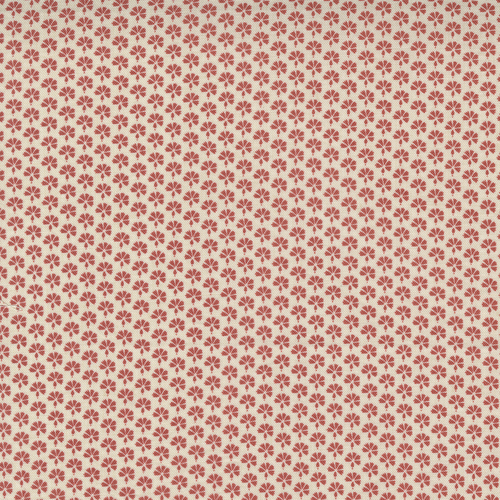 Bonheur De Jour Pearl Faded Red M1391819 Fabric