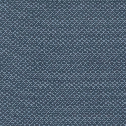 Bleu De France Indigo 13937 17 Patchwork Fabric