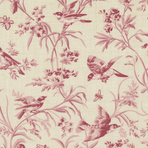 Antoinette Pearl Faded Red 13950 Quilting Fabric