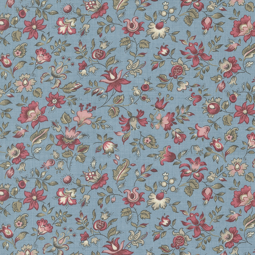 Antoinette French Blue 13952 14 Quilting Fabric