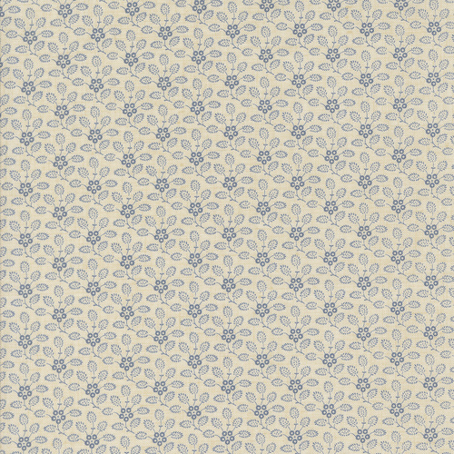 Sacre Bleu Pearl French Blue 13975 12 Petunia Blenders Floral Quilting Fabric