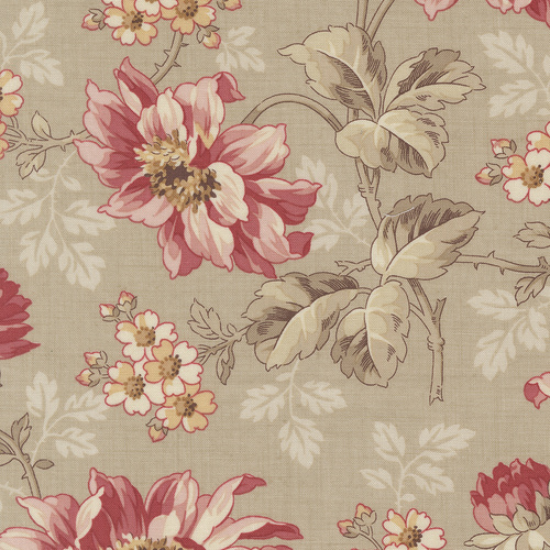 Joie De Vivre Angelique Florals Roche 13980 14 Quilting Fabric 