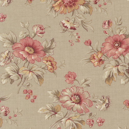 Joie De Vivre Cosmos Florals Roche 13981 15 Quilting Fabric 