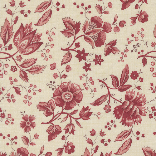 Joie De Vivre Rural Jardin Florals Pearl 13982 11 Quilting Fabric 