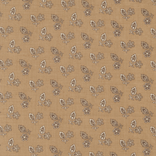 Joie De Vivre Coucou Blenders Tea 13985 13 Quilting Fabric 