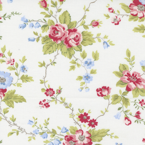 Sweet Liberty Linen White 18750 11 Quilting Fabric 