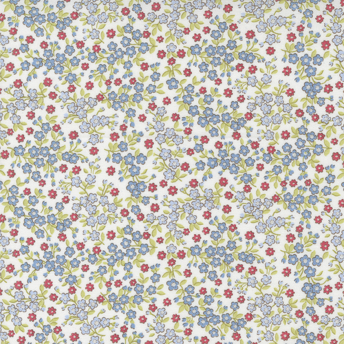 Sweet Liberty Linen White 18752 11 Quilting Fabric